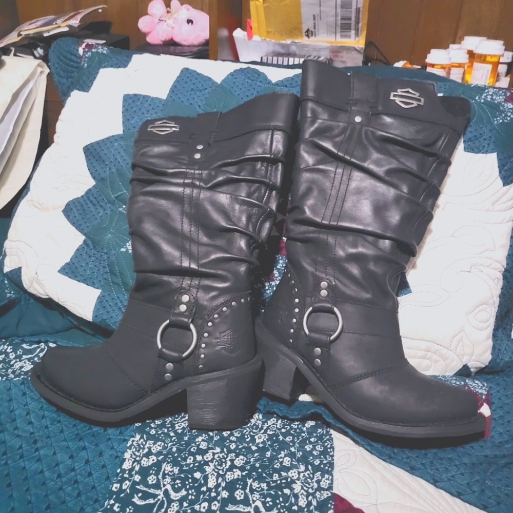 Womens harley davidson boots
